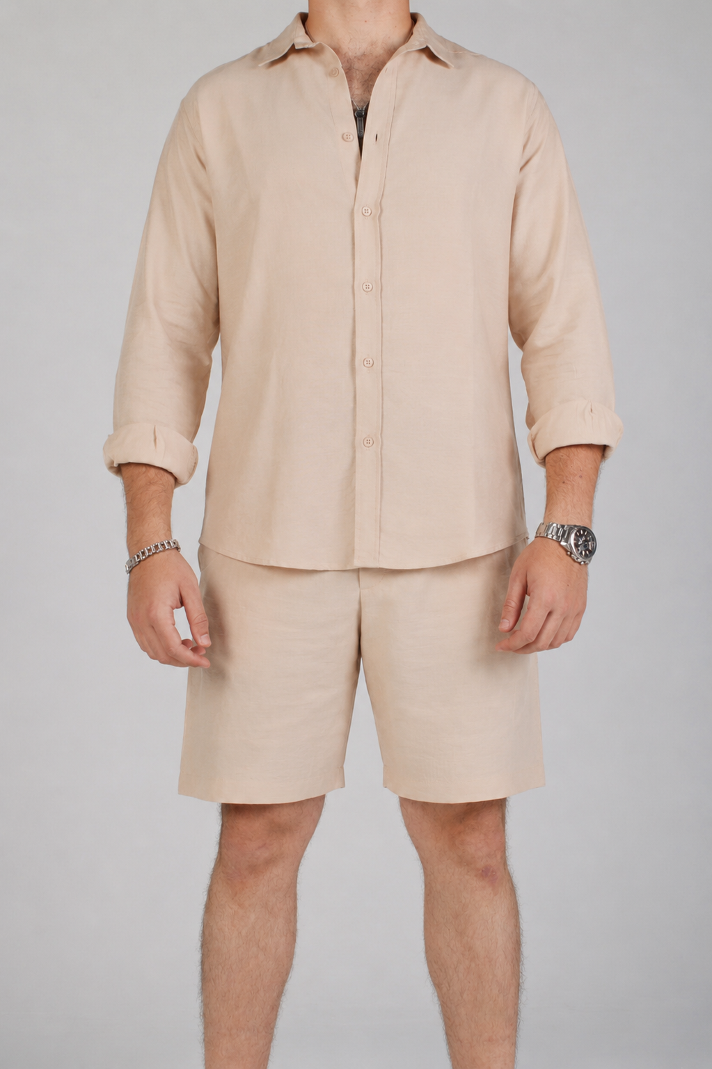 The Sol Beige Shirt