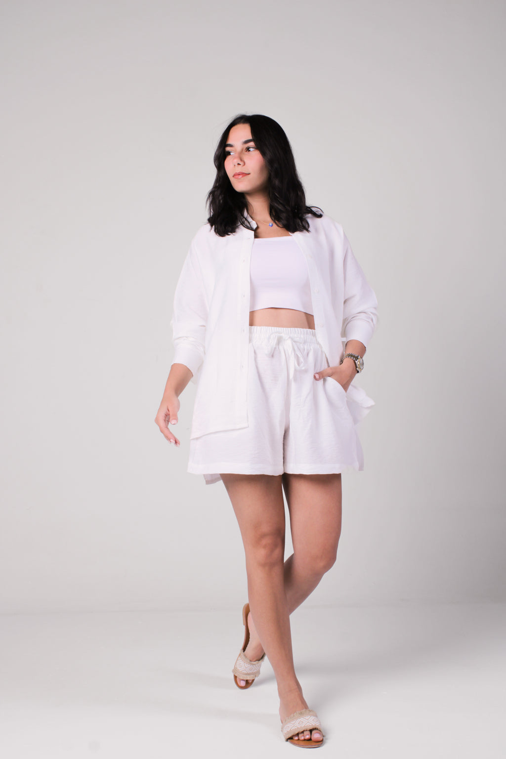 The Isla White Shirt