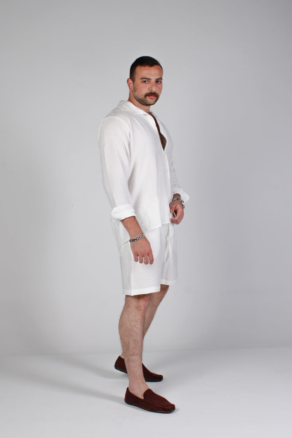 The Sol White Shorts
