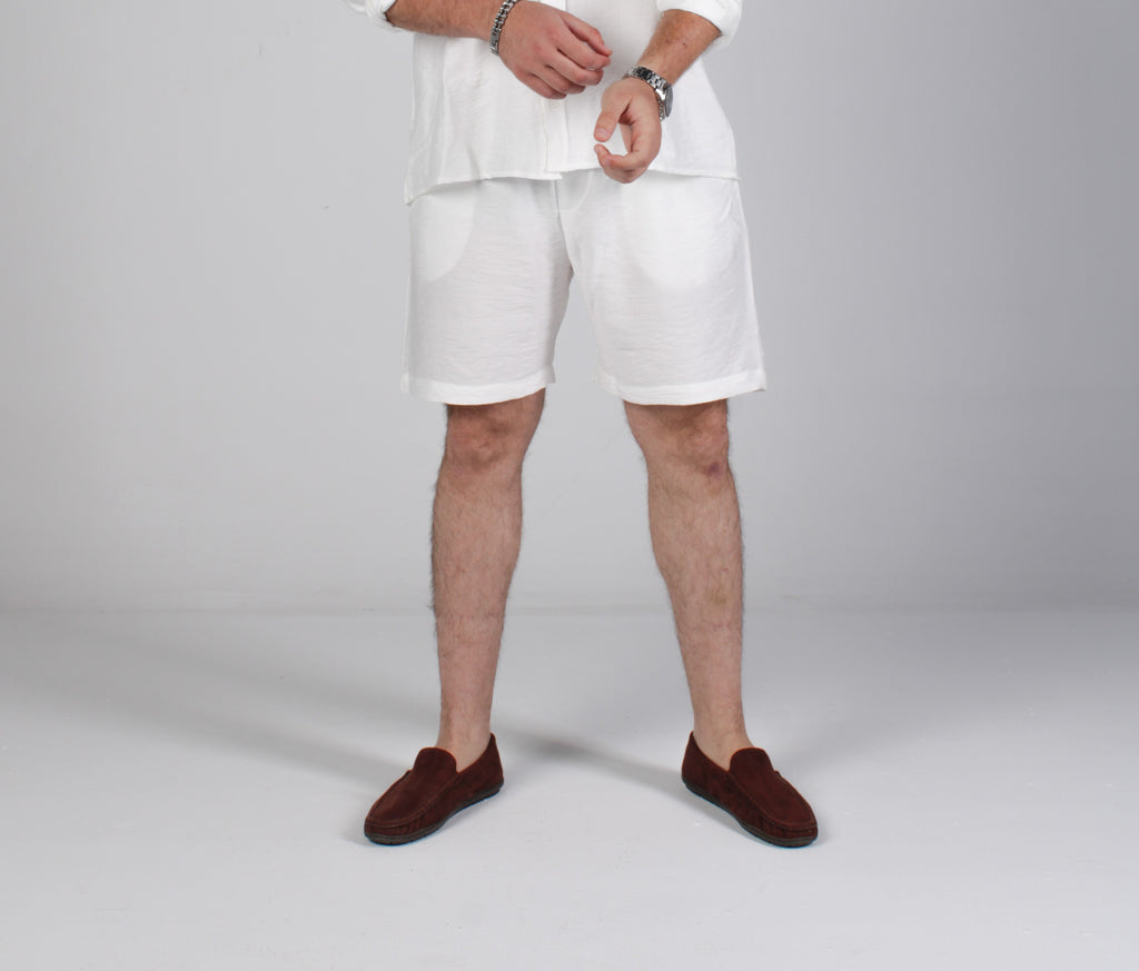 The Sol White Shorts