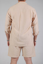 The Sol Beige Shorts